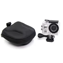 Black Shockproof EVA Protective Mini Storage Case Video Bag Small For Go Pro 5 4 3 xiaomi yi 4K SJCAM Action Sport Cam Accessory