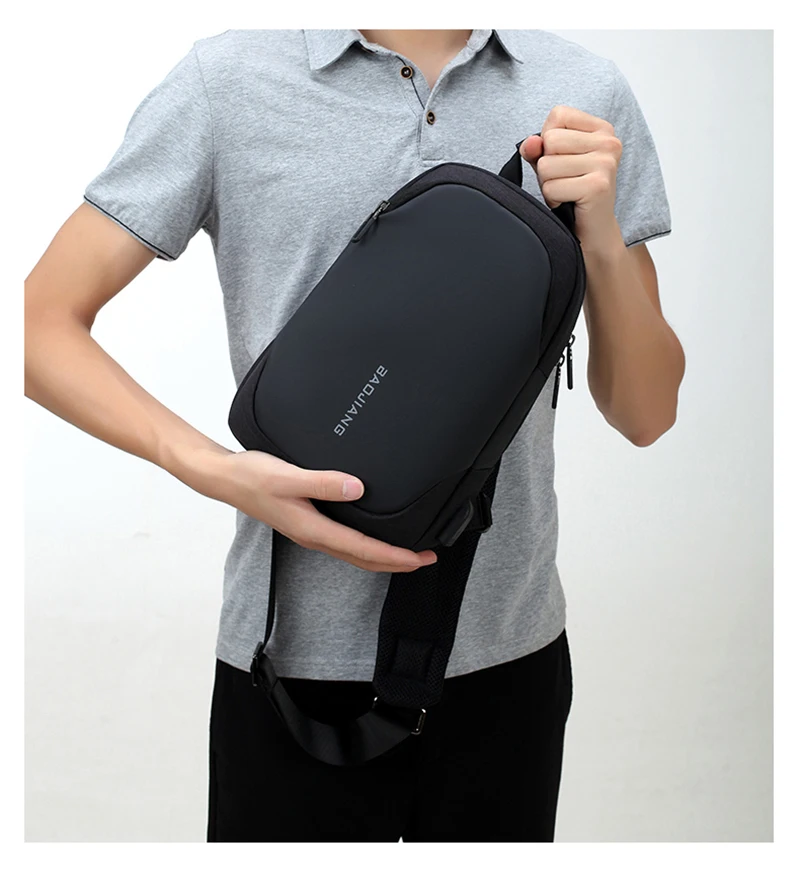 Men's chest bag 13