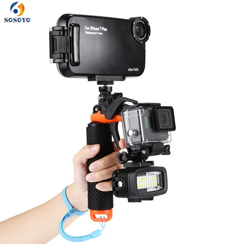 Триггер затвора плавающий монопод ручной поплавок плавучий Штатив для GoPro HERO 5/4/3