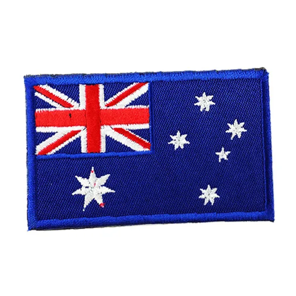 Buy National Flag Embroidery 3D Badge Patch Military