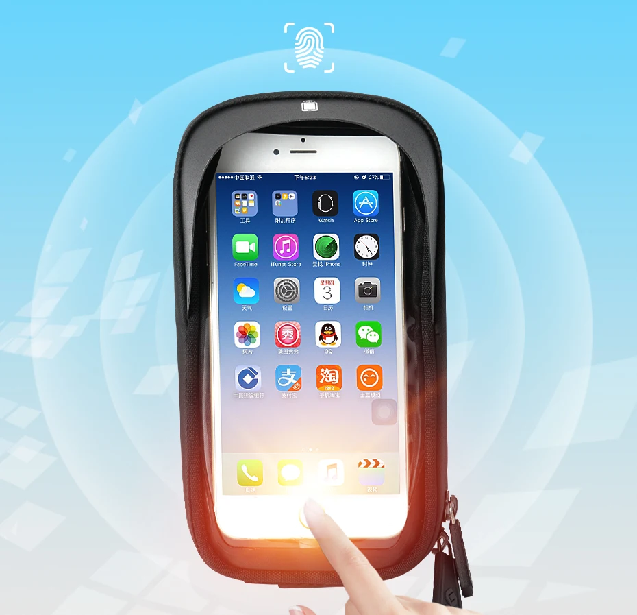 Flash Deal Waterproof Bike Bag Frame Front Head Top Tube Cycling Bag Double Pouch 6.2 Inch Touch Screen Bicycle Phone Bag Bike Accessories 7 Flash Deal Waterproof Bike Bag Frame Front Head Top Tube Cycling Bag Double Pouch 6.2 Inch Touch Screen Bicycle Phone Bag Bike Accessories 7