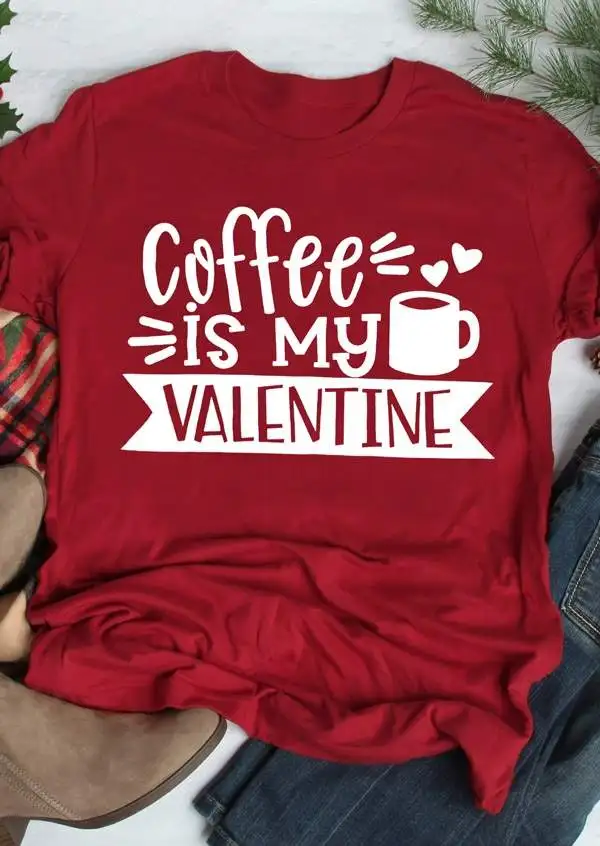 red valentines shirt