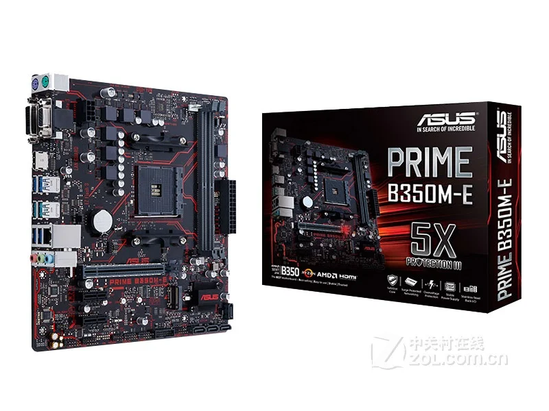  Neue ASUS PRIME B350M-E motherboard Buchse AM4 DDR4 USB3.0 SATA3 HDMI DVI VGA 32 GB B350 desktop mo