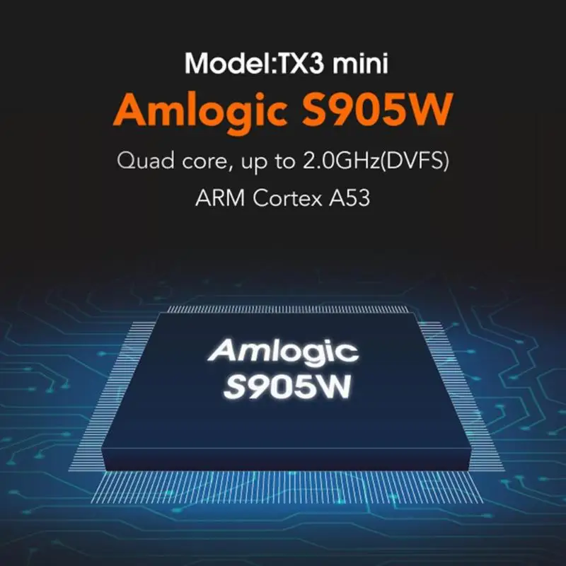 ALLOYSEED Мини Android 7.1.2 ТВ-бокс Smart tv H2.65 IP tv 4 K телеприставка медиаплеер Amlogic S905W 2G ram/16G rom 2,4G WiFi