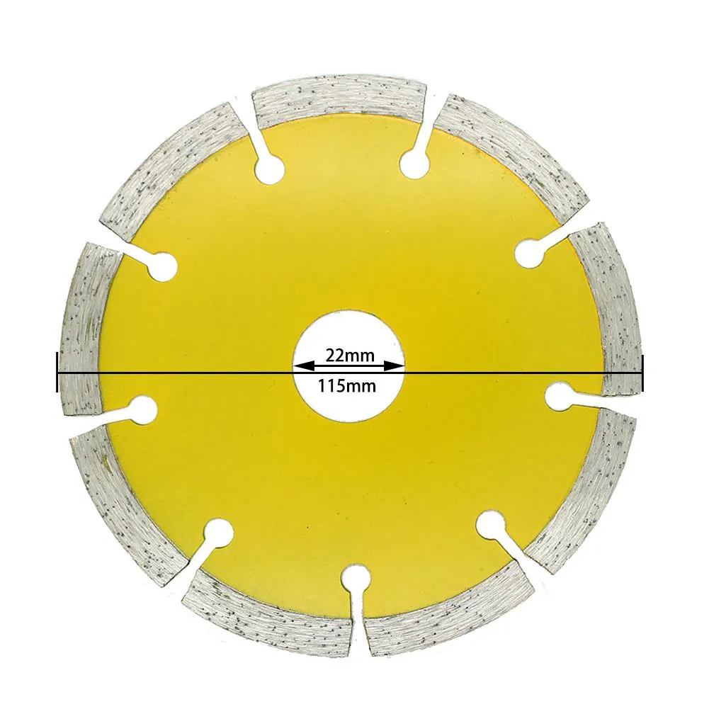 Ceramic Dry Cutting Disc 115mm Diamond Angle Grinder Grinding Stone Brick Concrete Blade Wheel Saw Metal Wood Cutter Power Tool