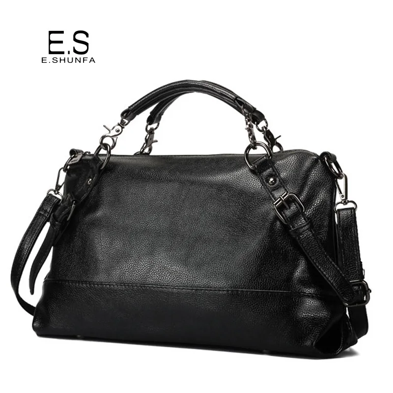 Fashion Casual Tote Bag Women Bags 2017 Soft PU Leather Handbag Large Capacity Zipper Womens ...