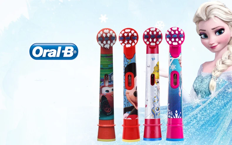 Cabeças de Escova para Crianças Escova de Dentes Original Oral Substituição Elétrica Cerda Macia Pequena Cabeça b 1 Cabeça de reposição para escovas de dente
