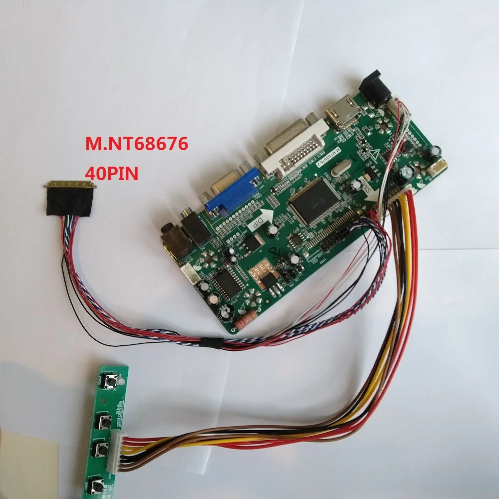 

Kit For LM230WF5-TLF1 1920X1080 LED LCD DVI Panel Screen Monitor Audio card DIY HDMI VGA Controller board 23" 40pin LVDS