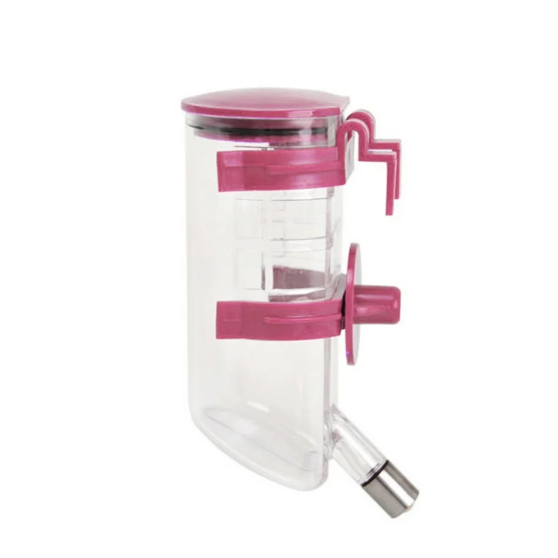 Lovely Portable Small Pet Hamster Cage Hanging Drink Bottle Automatic