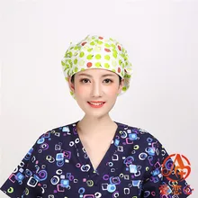 Операционной анестезии доктор работы cap Цяо медсестра шапочка косметолога медсестра цветок cap