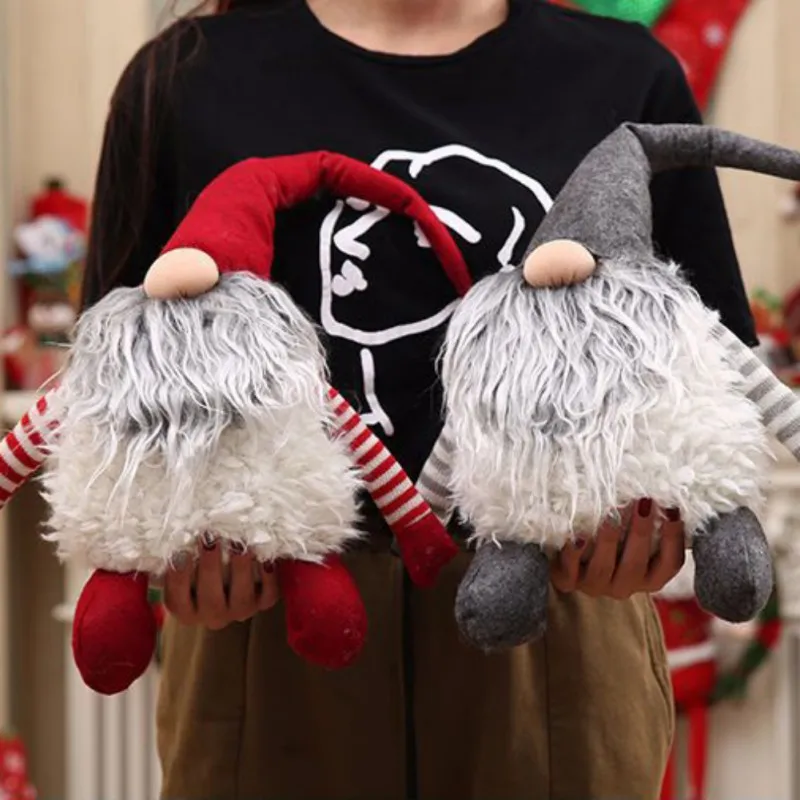 Шведский Рождественский Санта-Клаус tomte/nisse, плюшевый Рождественский забавный плюшевый Гном-Рождественский подарок для детей