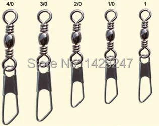 

Fishing Accessaries Fishing Swivels Barrel Swivels with safety snap Test 9kg, length 35mm