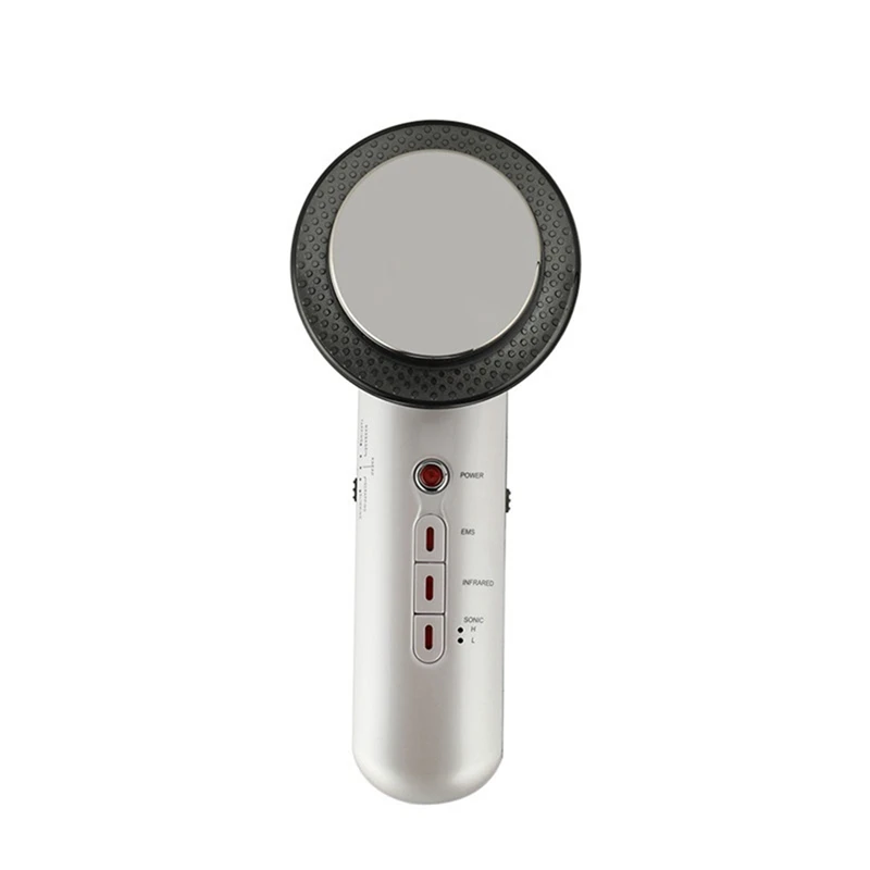 

3-In-1 Ultrasonic Beauty Instrument 40Khz Ultrasonic Shaping Instrument Massage Instrument Ems Slimming Fat Burning Eu Plug