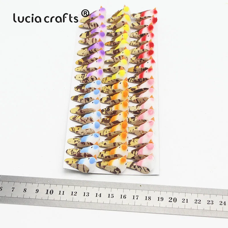 Lucia Crafts 48 шт. смешанных искусственных поролоновых птиц рождественские фотообои