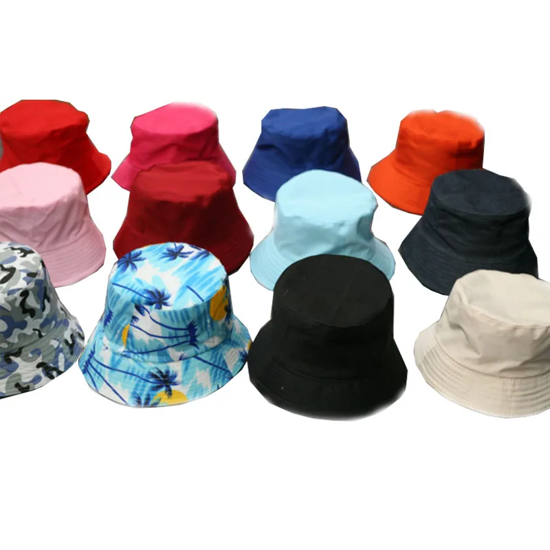 

FASHION Hunting Boonie Bucket Hat Unisex Fishing Cotton Holiday Simple Travel Men Women Visor Camping Summer Cap
