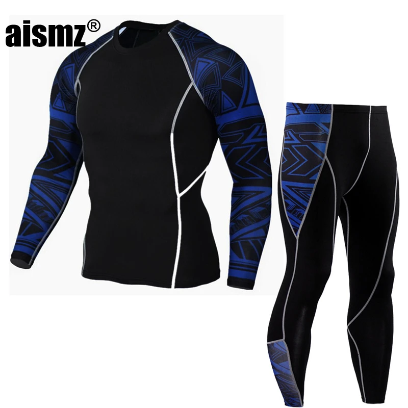 merino wool long underwear Aismz New Winter Men Thermal Underwear Sets Elastic Warm Fleece Long Johns for Men Polartec Breathable Thermo Underwear Suits long johns underwear