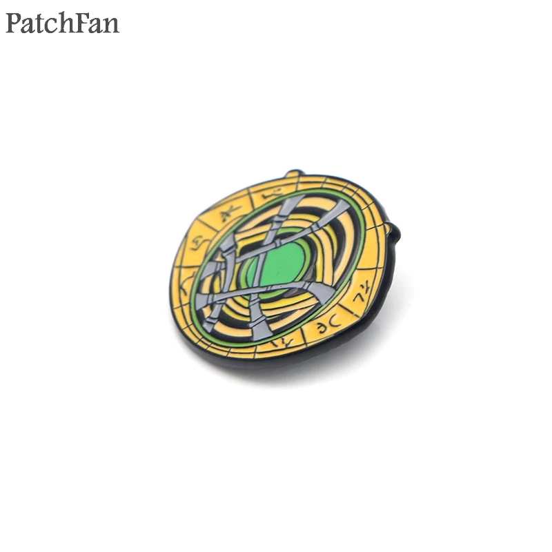 Patchfan сериал глаз Agamotto из цинкового сплава для галстука футболки значки Сумка