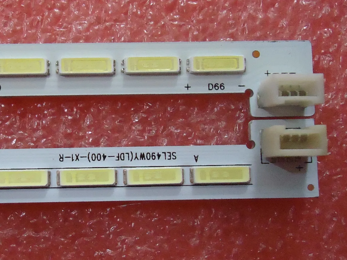 2Pieces/lot For Skyworth 49G8200 LCD backlight strip SEL490WY-LD0-500 100%NEW 1PCS=66LED 540MM | Электроника