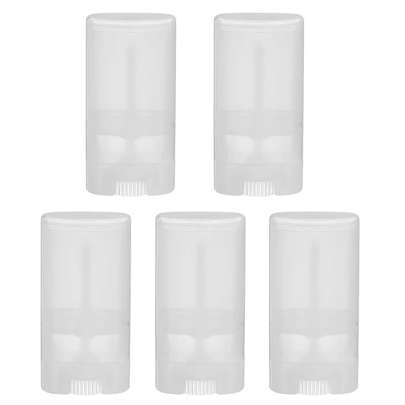 

60pcs 15g/15ml white and clear flat empty lipstick tube, big lip balm tube