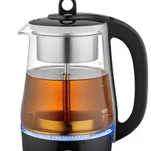 Электрический чайник, черный чай, посуда для заваривания, стекло, полностью автоматический сохраняющий тепло термос пароварка, защита от перегрева