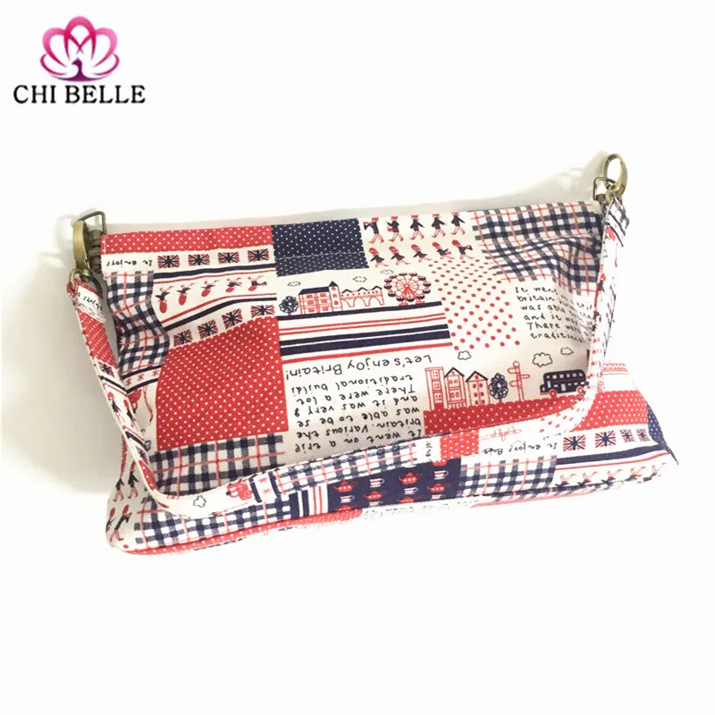

chi belle 2017 fashion rural style elegant single shoulder bag woman classic fashion recreation bag fashionable lady printed lin