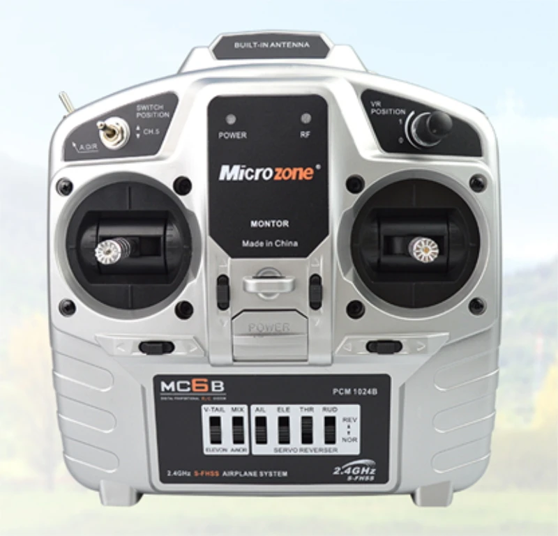 MC6B Model Aircraft Remote Control 2.4G Receiver With Fixed Wing