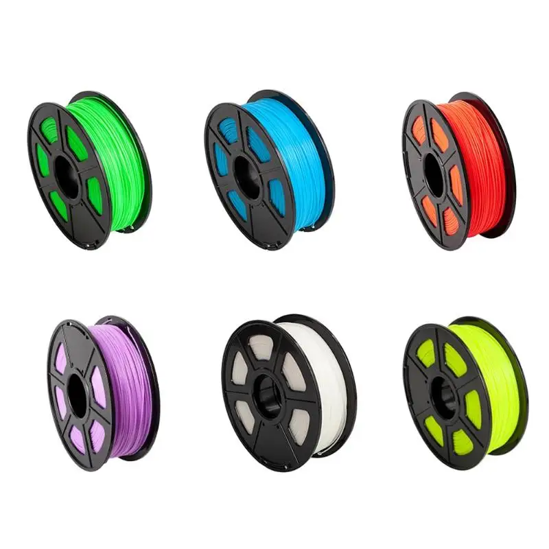 

330m/1682ft PLA 1.75mm 1kg Fluorescence 3D Print Filament Consumables 50-100MM/s Printing speed For 3D Printer