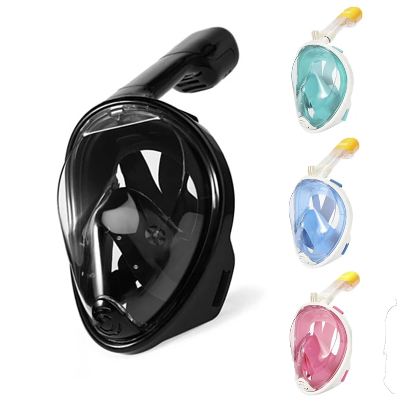 

Underwater Diving Mask Full Face Scuba Spearfishing Mask Anti Fog Snorkeling Mask Training Diving Swimming Equipment