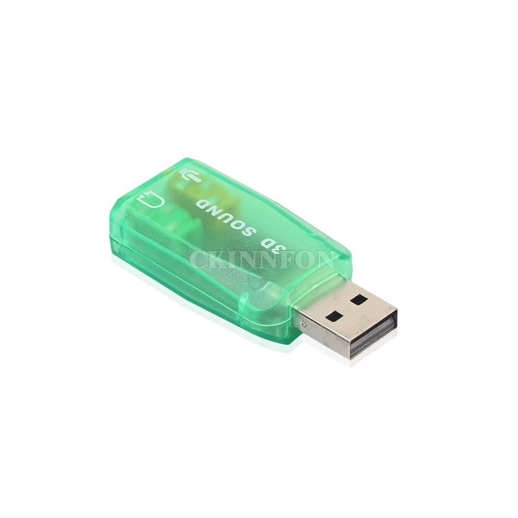 500X USB к 3D аудио usb-адаптер внешняя звуковая карта 5,1 Звук профессиональный микрофон 3,5 мм Интерфейс де аудио