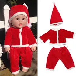 Одежда для рождества брюки набор для 50 см Reborn для маленьких мальчиков Кукла аксессуар девушка игрушка