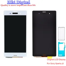 Origianl Quality LCD Display Touch Screen Digitizer for SONY Xperia Z3 L55t L55u D6603 D6643 D6653 wiht Adhesive and Gift