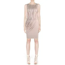HLBCBG Schulter Verbandkleid, Figurbetontes Kleid Cocktail Party Kleid 2215 XS S M L
