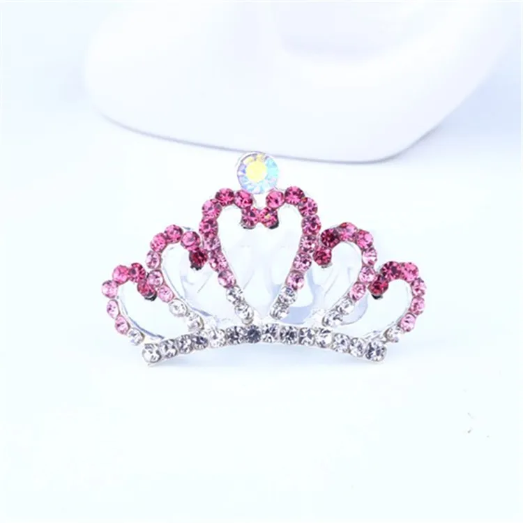 Малыш девушки Diademas Para Bebe корона платье для первого причастия, элегантный стильный браслет в виде полой позолоченой тиара корона принцессы вечерние Головные уборы украшения