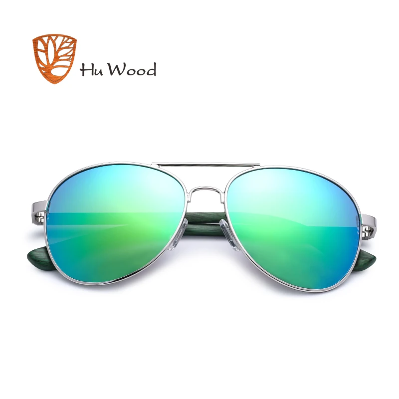 HU WOOD 2019 брендовые дизайнерские женские солнцезащитные очки с поляризационными