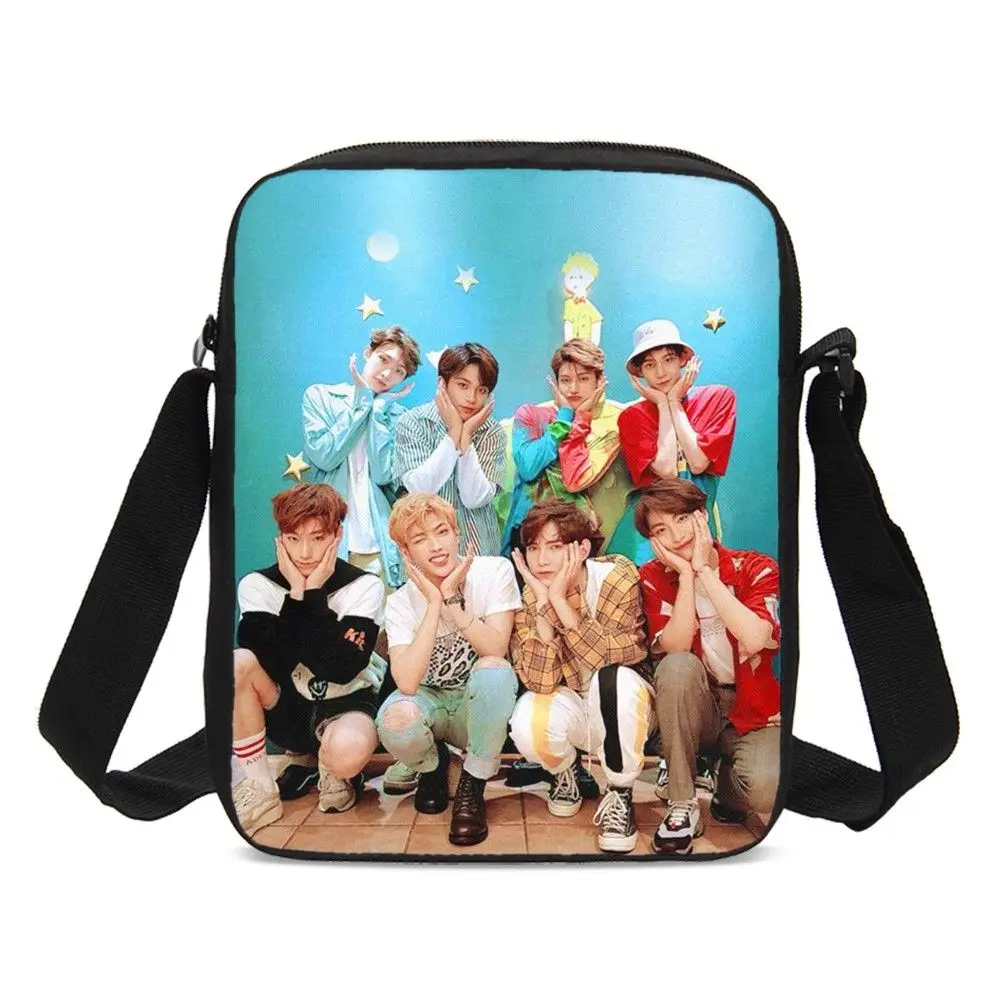 Роскошные сумки женские ATEEZ Kpop дизайнерская сумка мессенджер через плечо для