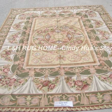 8'x10' кружево шерстяные ковры, сшитые ковры для гостиной новозеландской шерсти rugs цветочный Рисунок