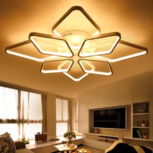 NEO Gleam Diamond Rings surface mounted modern led ceiling lights for living room Bedroom fixtures indoor home Dec Ceiling Lamp