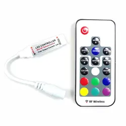 1 PC мини красочные RF17 ключ пульт дистанционного управления RF 433 RGB свет с бар светодиодный Управление;