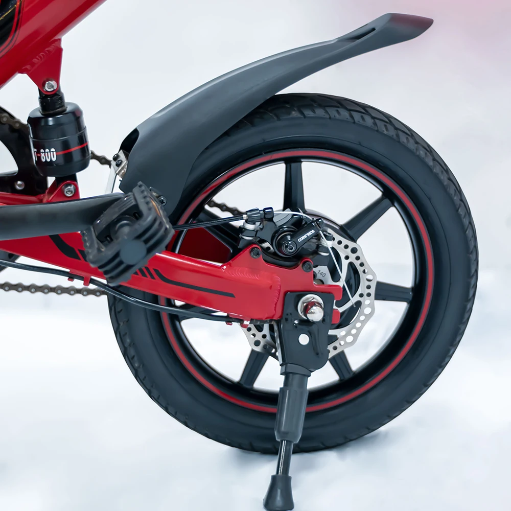 Clearance Y2 48V 7.5Ah Smart E Bike 400W Rear Suspension Disc Brake Foldable E Bicycle Mini Folding Electric Bike 5