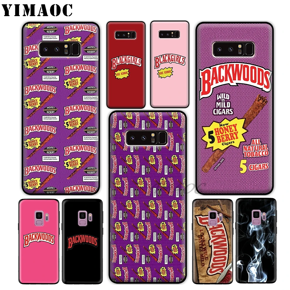 

YIMAOC Backwood Honey Berry Soft TPU Silicone Case for Samsung Galaxy S10 S10e S9 S8 Plus S7 S6 Edge S9 Plus & J6