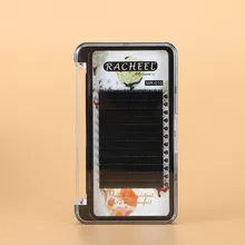 Ракетка 12 рядов накладные ресницы 0.15C объем настоящие натуральные накладные ресницы из норки расширения Корея Мода