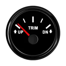

2" 52mm 0-190ohm Car Trim Gauge Meter UP-DN 9-32V With Backlight For Boat Truck Automobile Motorcycle Marine Yacht