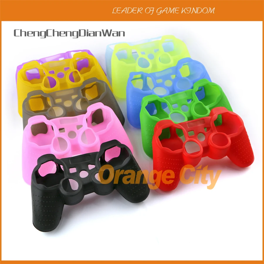 1 шт. многоцветный Силиконовый чехол chengdianwan для контроллера PS3 силиконовый