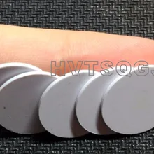 100 шт./лот) 125 кГц RFID EM4100 бесконтактные смарт-карты теги для монет 3 м и переднюю панель с клейким этикетком для доступа Управление