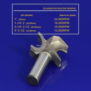 

1Pc 1/2*31.75mm Woodworking Half-round Bit Engraving Router Milling Cutter Flush Trim Bit Carving Tool 3062