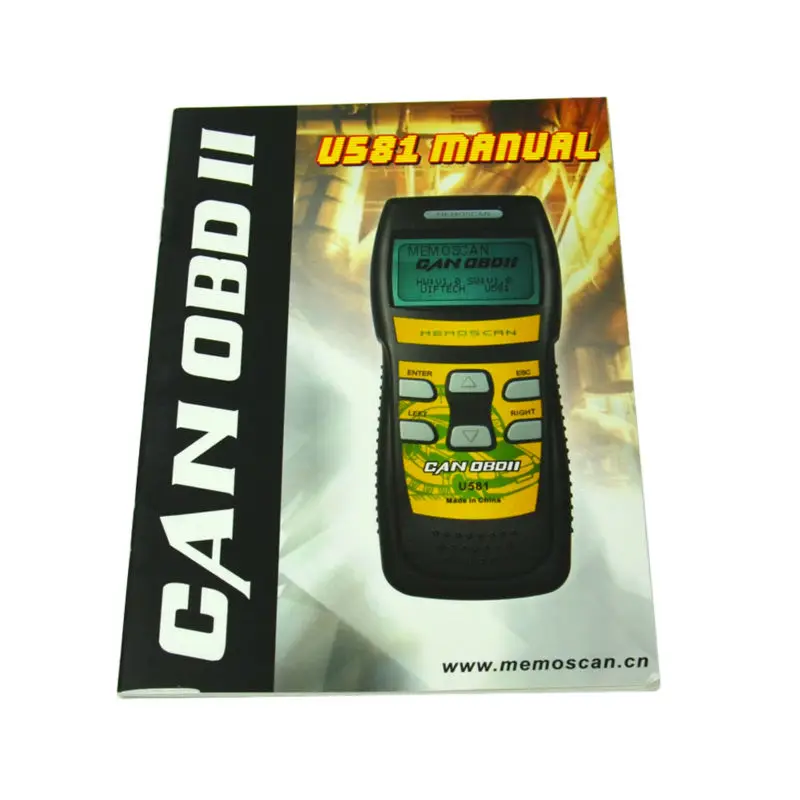 Горячая Распродажа U581 CAN OBDII/считыватель EOBDII (обновление по Интернету) OBD2