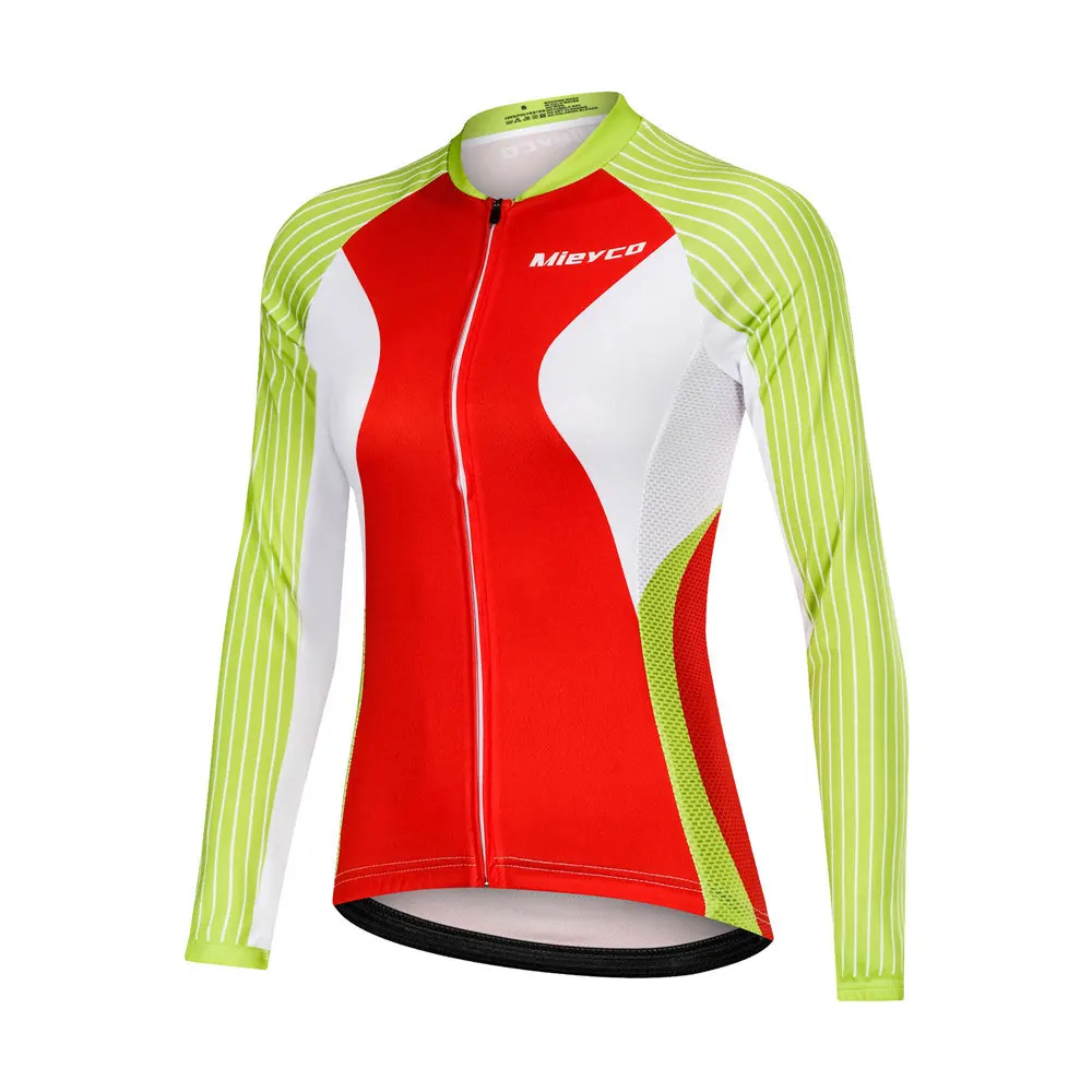 buy Women Quick Dry Cycling Jerseys Long Sleeve Shirts Road Bike MTB Ropa Ciclismo Cycle Clothing Mountain Bike Jacket Design