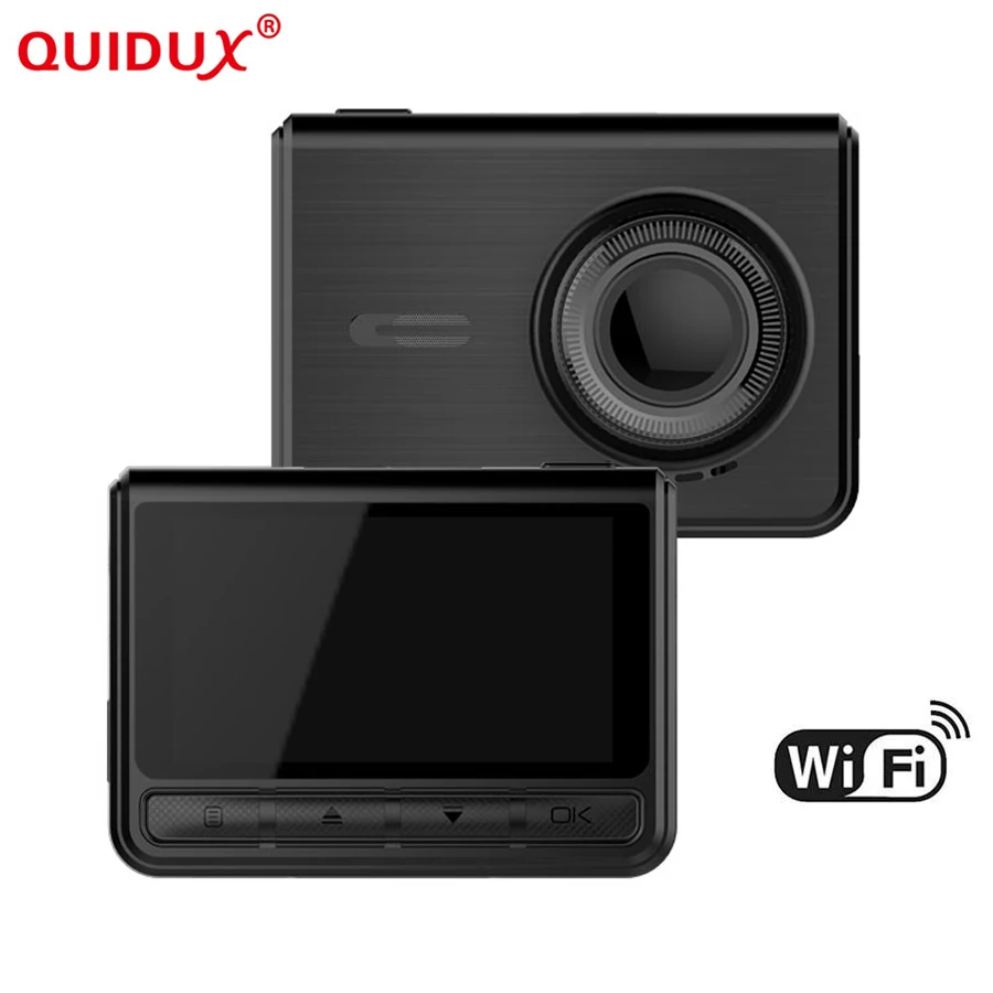 

QUIDUX Novatek 96658 2.45 Pollice Auto DVR Camera Full HD 1080P Video Recorder Dash Cam With WIFI GPS track