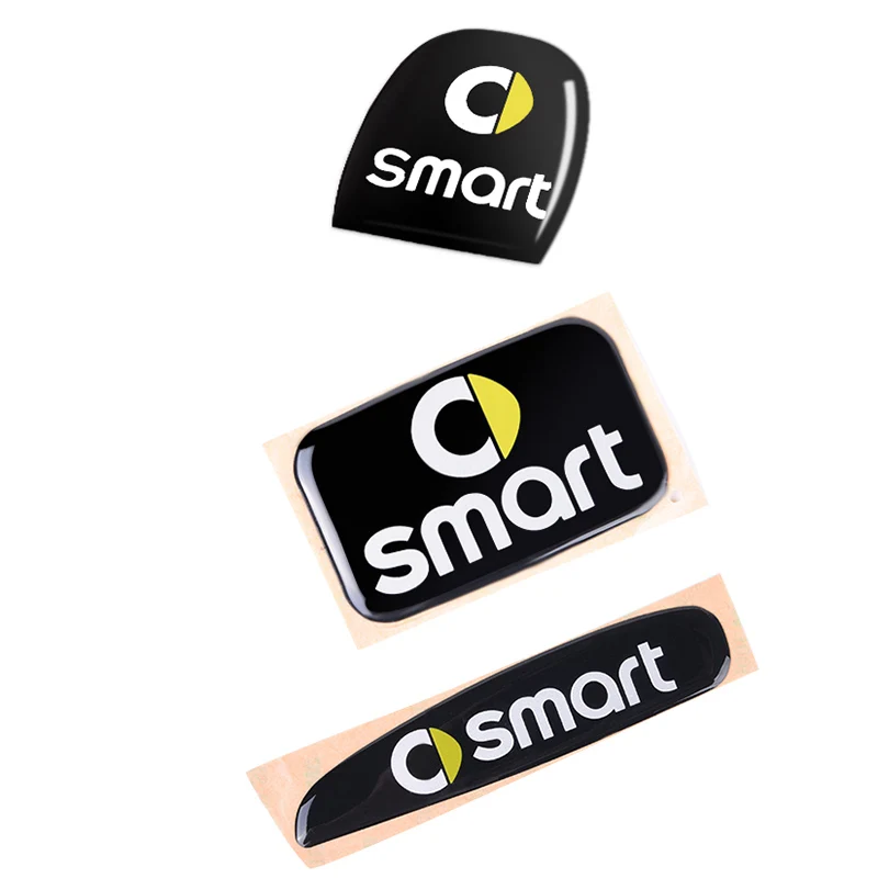  3D Car interior decoration sticker Cigarette lighter sticker Drawer handle sticker for Smart 453 fo - 33019193221