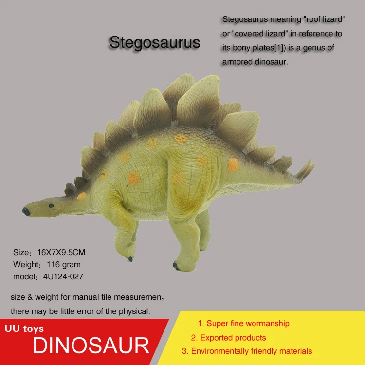 

Hot toys figure Stegosaurus high Simulation model Jurassic dinosaur toys action figure Gift toys for children